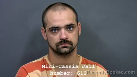 Mugshot of ZACHARY TYLER MILLER booked in Cassia County, Idaho on July 10, 2026