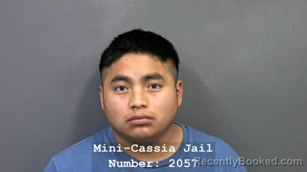 Mugshot of JOSUE LOPEZ-GONZALES booked in Cassia County, Idaho on July 10, 2026