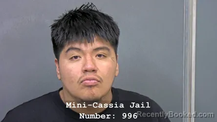 Mugshot of PABLO GONZALES booked in Cassia County, Idaho on July 13, 2026