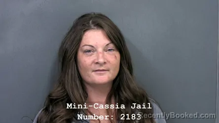 Mugshot of LYNDSI MAE LOWELL booked in Cassia County, Idaho on July 13, 2026