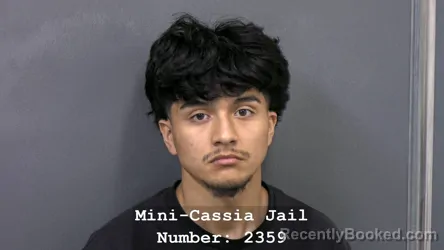 Mugshot of ELIJAH ISAIAH RIVERA booked in Cassia County, Idaho on July 17, 2026