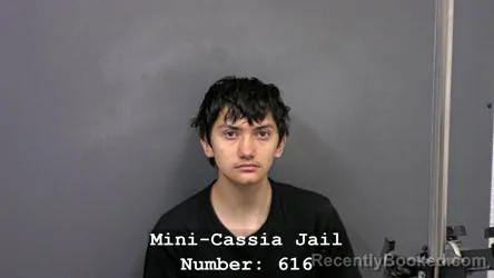 Mugshot of JOSIAH KENT YOUNG booked in Cassia County, Idaho on July 18, 2026