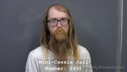 Mugshot of MICHAEL CRISTOPHER LAUGHLIN booked in Cassia County, Idaho on July 20, 2026