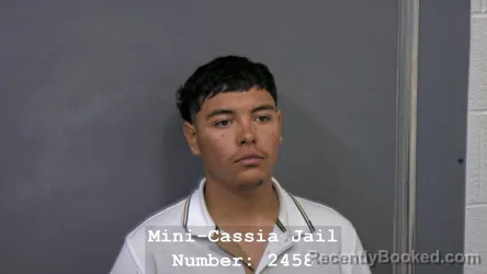 Mugshot of JOSE ALEX OROZCO-ALCALA booked in Cassia County, Idaho on July 20, 2026