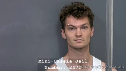 Mugshot of JAREK KLEIN booked in Cassia County, Idaho on July 20, 2026