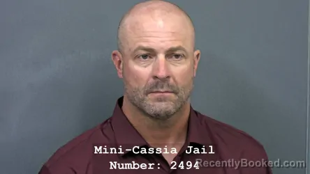 Mugshot of TIMOTHY STEPHEN MILLER booked in Cassia County, Idaho on July 20, 2026