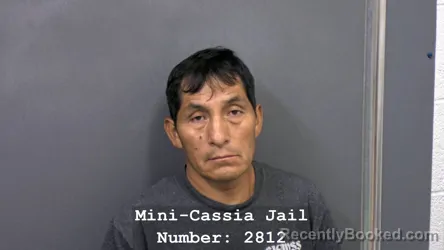 Mugshot of LUIS DE LA CRUZ-EGOAUIL booked in Cassia County, Idaho on July 27, 2026