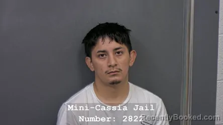 Mugshot of FRANCISCO ZAGAL-PENA booked in Cassia County, Idaho on July 28, 2026