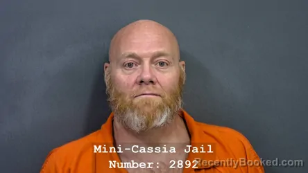Mugshot of TERRY DUANE MORASCH booked in Cassia County, Idaho on July 29, 2026