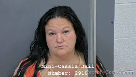 Mugshot of MARGRET ARRONTE booked in Cassia County, Idaho on July 29, 2026