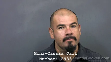 Mugshot of EDUARDO AVALOS-AVALOS booked in Cassia County, Idaho on July 29, 2026