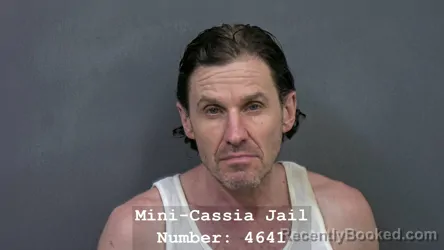 Mugshot of Xxxx Hense booked in Cassia County, Idaho on August 18, 2026