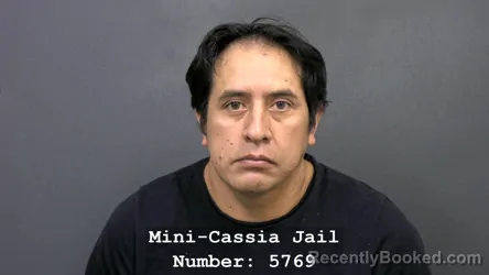 Mugshot of Xxxx Cunyas-Mendiolaza booked in Cassia County, Idaho on September 1, 2026