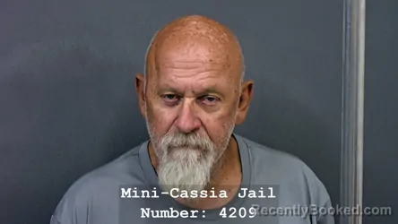 Mugshot of Xxxx Schultz booked in Cassia County, Idaho on September 2, 2026