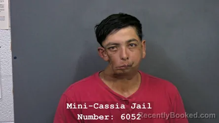 Mugshot of Xxxx Alvarado Lopez booked in Cassia County, Idaho on September 6, 2026