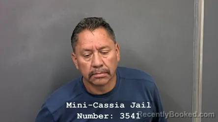 Mugshot of Xxxx Rodriguez booked in Cassia County, Idaho on September 7, 2026