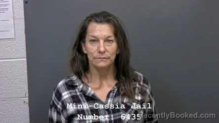 Mugshot of Xxxx Crisp booked in Cassia County, Idaho on September 10, 2026