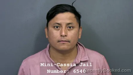 Mugshot of Xxxx Arcos Arcos booked in Cassia County, Idaho on September 13, 2026