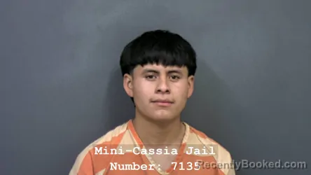 Mugshot of Xxxx Cruz Gomez booked in Cassia County, Idaho on September 26, 2026
