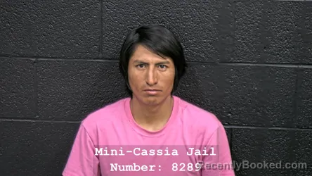 Mugshot of Xxxx Ramos Rojas booked in Cassia County, Idaho on October 24, 2026