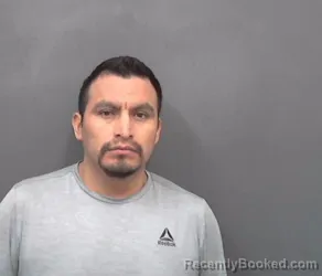 Mugshot of ANGEL RENOJO ALEJO booked in Cassia County, Idaho on May 13, 2026