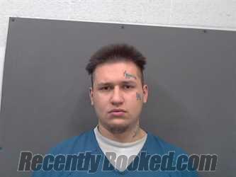 Booking photo from Cassia County, Idaho