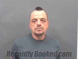 Booking photo from Cassia County, Idaho