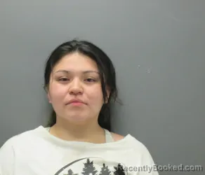 Mugshot of ALICIA MAE REUBEN booked in Clearwater County, Idaho on June 24, 2026