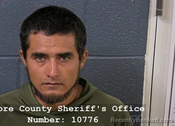 Mugshot of Juan Manuel Perez-Ramos booked in Elmore County, Idaho on August 26, 2026