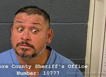 Mugshot of Javier Martinez Ramirez booked in Elmore County, Idaho on August 26, 2026