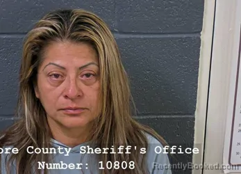 Mugshot of Maricela Gonzalez-Bautista booked in Elmore County, Idaho on August 27, 2026