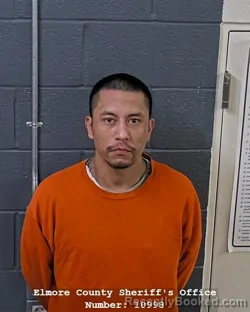 Mugshot of Jose Ramon Herrera Garcia booked in Elmore County, Idaho on September 1, 2026