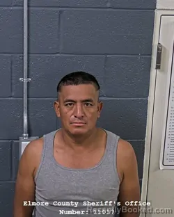 Mugshot of Brayan Roblero Borrallez booked in Elmore County, Idaho on September 2, 2026