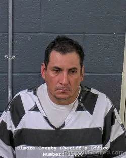 Mugshot of Francisco Arizmendi-Martinez booked in Elmore County, Idaho on September 13, 2026