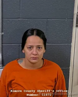 Mugshot of Karen Dayana Hernandez Triana booked in Elmore County, Idaho on September 15, 2026