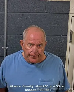 Booking photo from Elmore County, Idaho