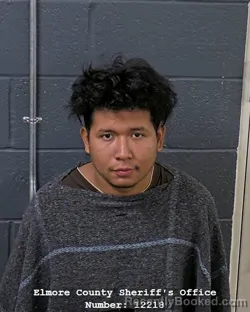 Mugshot of Patricio Cruz Vazquez booked in Elmore County, Idaho on October 5, 2026