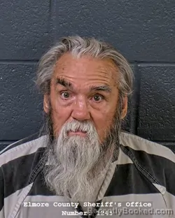 Mugshot of KIP WADE CROUCH booked in Elmore County, Idaho on July 22, 2026