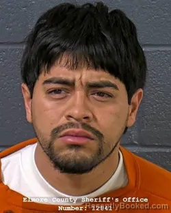 Mugshot of Juan Manuel Obeso Sanchez booked in Elmore County, Idaho on October 25, 2026