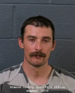 Mugshot of JOSHUA MATTHEW FREITAS booked in Elmore County, Idaho on July 10, 2026