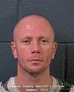 Mugshot of DAMIEN JOHN ROACH booked in Elmore County, Idaho on July 23, 2026