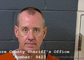 Mugshot of JOHN ANDREW CAMERON booked in Elmore County, Idaho on July 24, 2026
