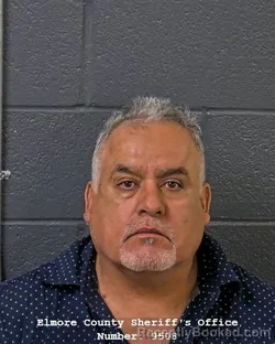 Mugshot of JUAN MANUEL ROSALES CARRILLO booked in Elmore County, Idaho on July 26, 2026