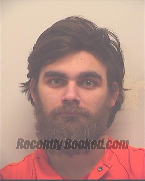 Booking photo from Latah County, Idaho