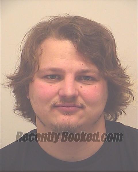 Booking photo from Latah County, Idaho