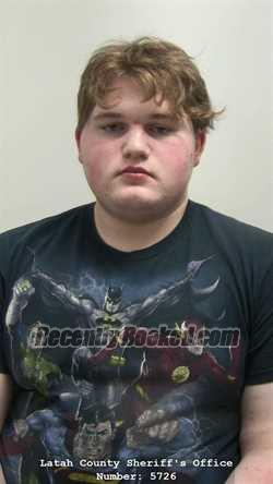 Booking photo from Latah County, Idaho