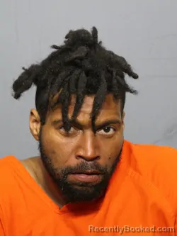 Mugshot of Charles Devonte Rhinehart booked in York County, South Carolina on April 20, 2026