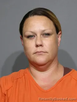Mugshot of Heather Renee Thompson booked in York County, South Carolina on April 25, 2026