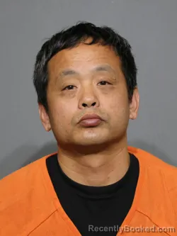 Mugshot of Zhiqin Wang booked in York County, South Carolina on April 29, 2026