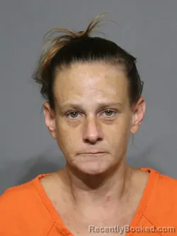 Mugshot of Casie Barnes Bumgarner booked in York County, South Carolina on May 13, 2026